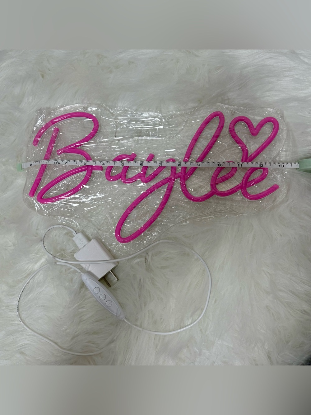 Custom LED Name Sign “Baylee” - Picture 5 of 5